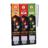 10" COLOR SPARKLER (wire)