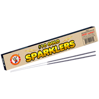 #10 GOLD SPARKLERS