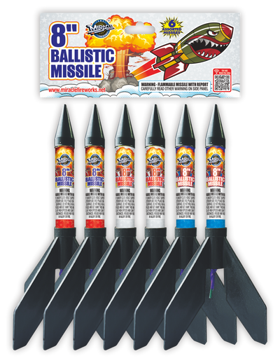 8'' BALLISTIC MISSILE