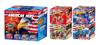 25'S AMERICAN HERO SERIES(POLICE, FIREFIGHTERS, US ARMY, US NAVY)