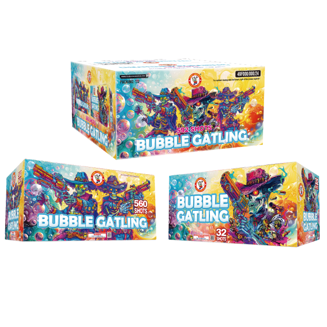 BUBBLE GATLING 592'S
