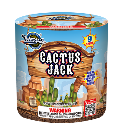 9'S CACTUS JACK(COMBO FOUNTAIN+MINE+CAKE!)