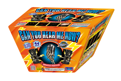 44'S CAN YOU HEAR ME NOW?(500G FAN CAKE WITH LOUD WHISTLES)