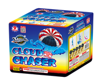 9'S CLOUD CHASER(R, W, B PARACHUTE WITH COLOR SMOKE)