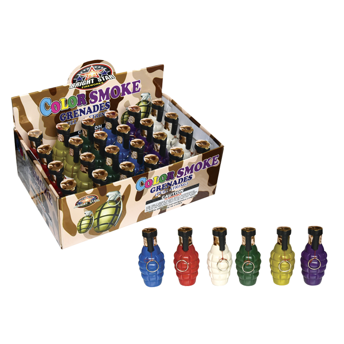 COLOR SMOKE GRENADES