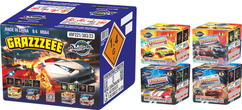 9'S CRAZZZEEE(200G TINY CAKE ASSORTMENT, 4 ASSORTED PCS)