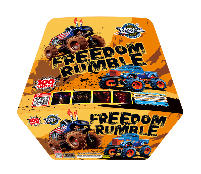 100'S FREEDOM RUMBLE(MEDIUM FINALE Z CAKE)