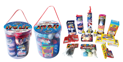 IT'S LIT(PLASTIC BUCKET ASSORTMENT)