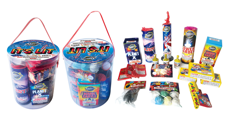 IT'S LIT(PLASTIC BUCKET ASSORTMENT)