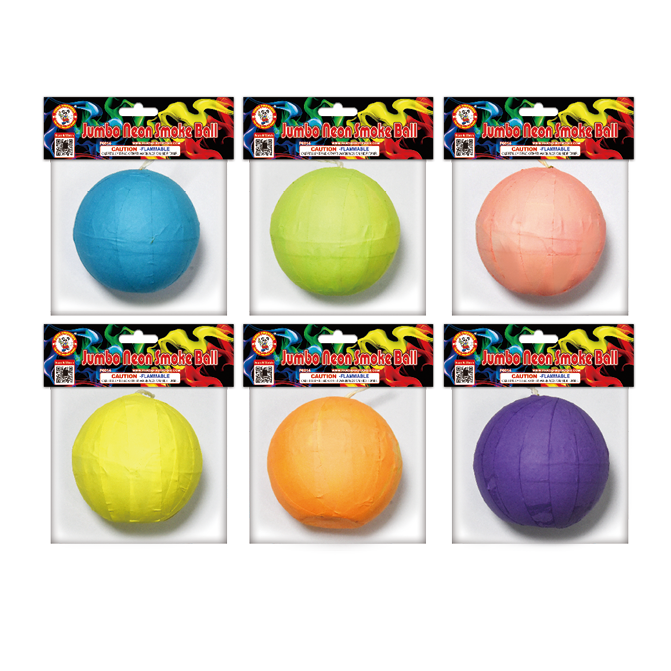JUMBO NEON SMOKE BALL