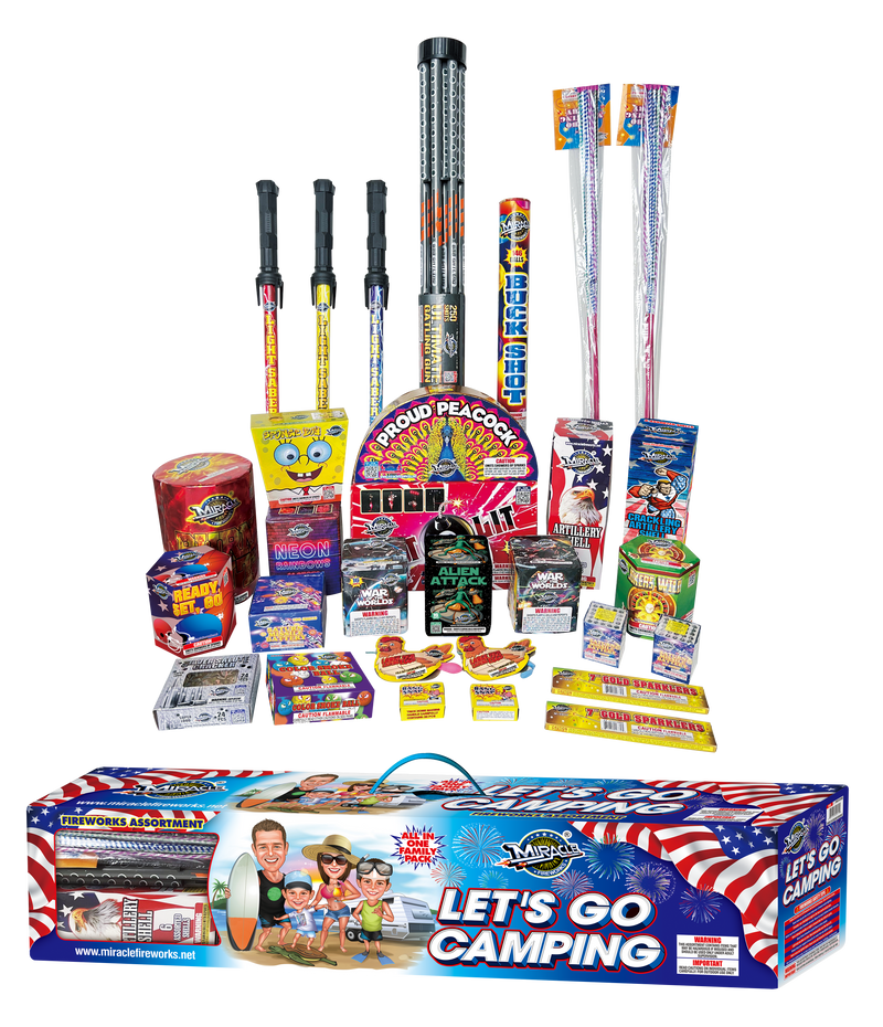 LET'S GO CAMPING(ALL IN ONE FAMILY PACK)