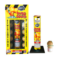PYRO POWER(UNIQUE MINE AND COMET TAILS 12-PACK)