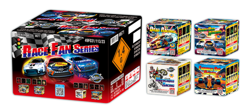 16'S RACE FAN SERIES(DRAG RACING, STOCK CAR RACING, MOTOCROSS RACING, FORMULA ONE RACING)