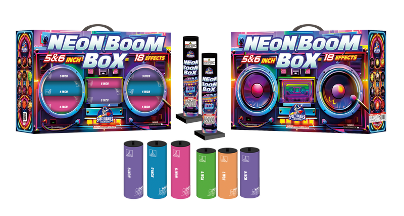 Neon Boom Box (6 inch)