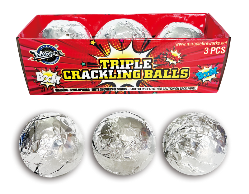 TRIPLE CRACKLING BALLS