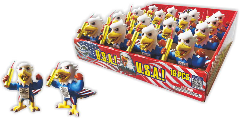 U.S.A.! U.S.A.!(AMERICAN BALD EAGLE NOVELTY)