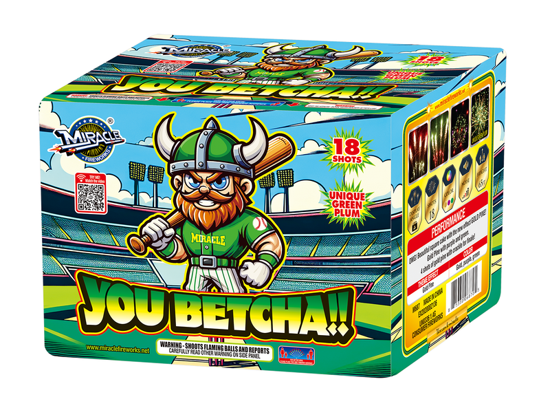 18'S YOU BETCHA!!(200G CAKE WITH GREEN PLUM)