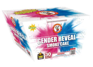 Gender Reveal Smoke Cake